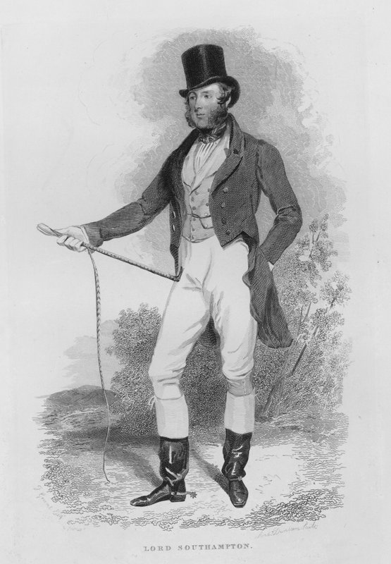 Lord Southampton (gravür) by J. Greig