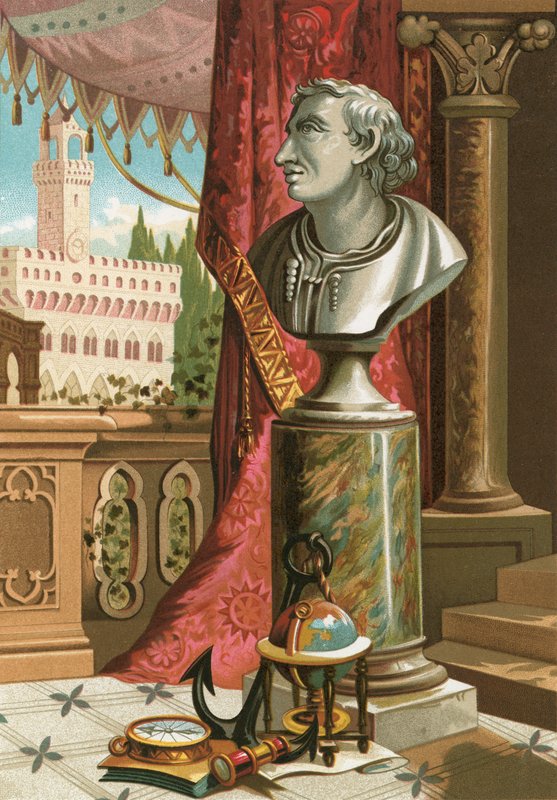 Amerigo Vespucci by J. Ventura