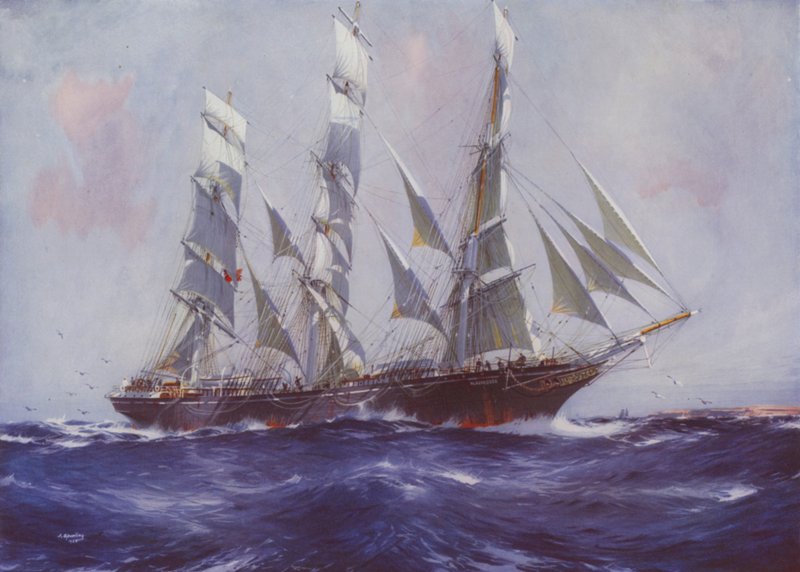 Clipper gemisi Blackadder by Jack after Spurling