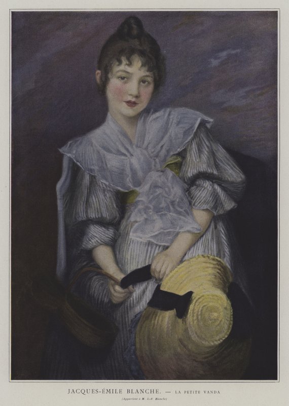 Küçük Vanda by Jacques Emile after Blanche