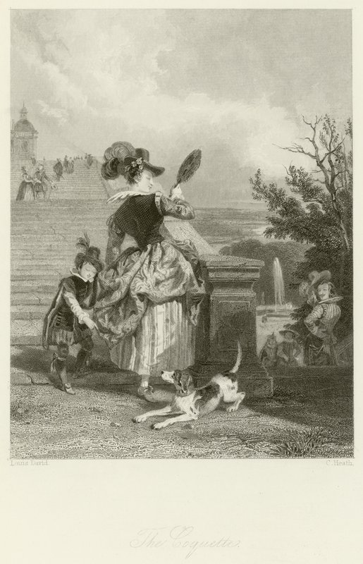 The Coquette  by Jacques Louis David