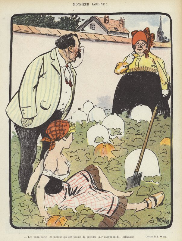 Le Rire için İllüstrasyon by Jacques Wely