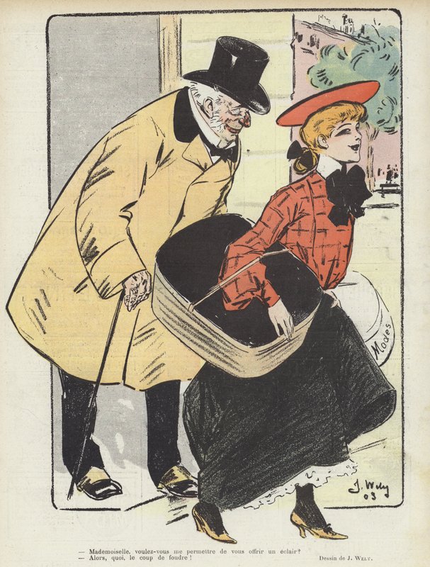 Le Rire için İllüstrasyon by Jacques Wely