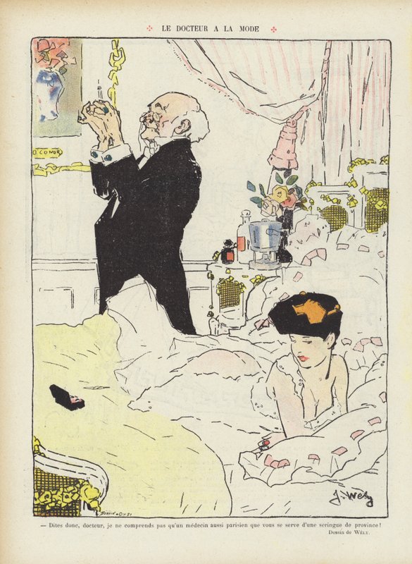 Le Rire için İllüstrasyon by Jacques Wely