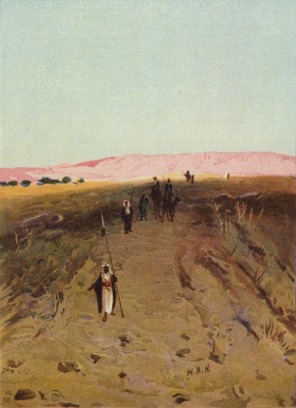 Bir Doğu karayolu (renkli taş) by James (after) Clark