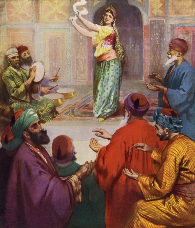 Almeh veya Dans Eden Kız by James Clark