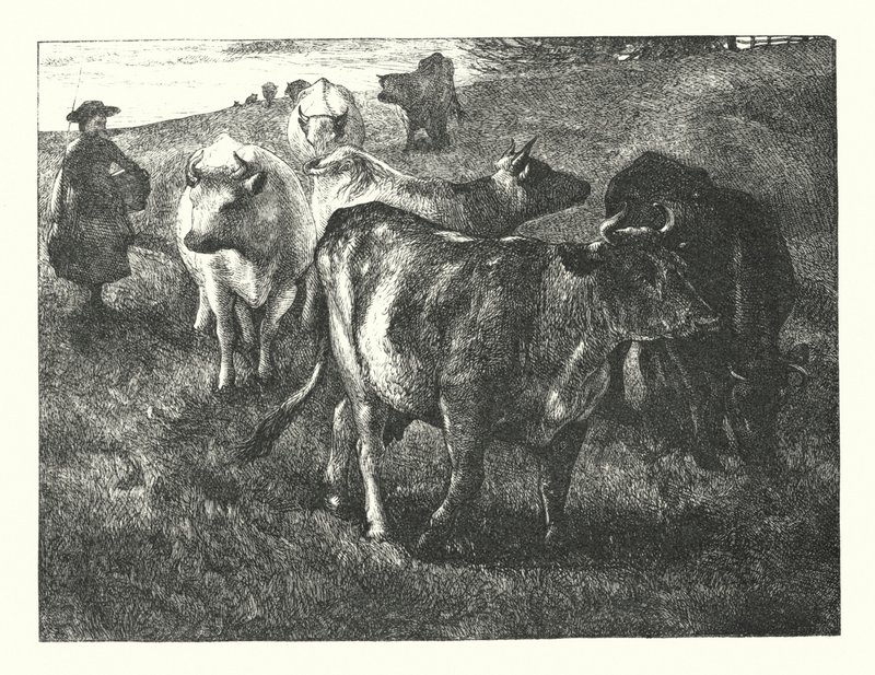 Bir Country Churchyard'da yazılı ağıt by James Dawson Watson