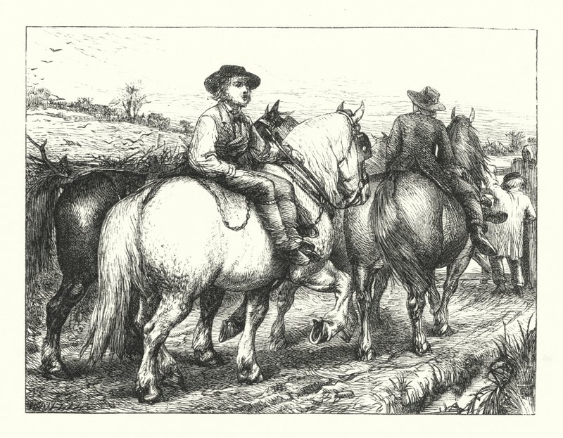 Bir Country Churchyard'da yazılı ağıt by James Dawson Watson