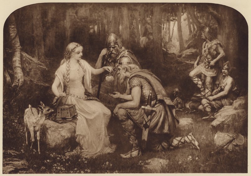 Iduna ve Gençliğin Elmaları by James Doyle Penrose
