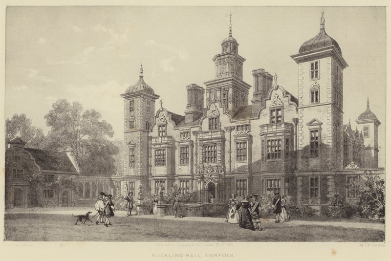 Blickling Salonu, Norfolk by James Duffield Harding