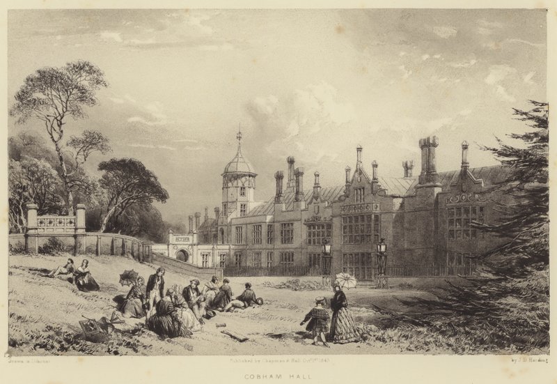 Cobham Salonu by James Duffield Harding