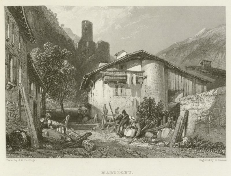 Martigny by James Duffield Harding