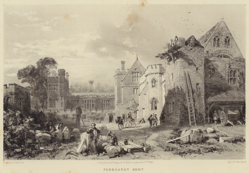 Penshurst, Kent by James Duffield Harding