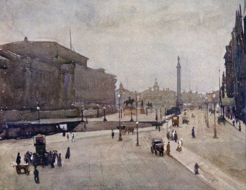 Wellington Anıtı ile Lime Street, by James Hamilton Hay