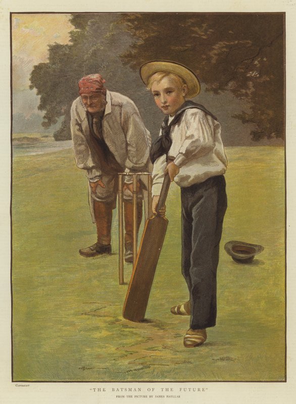 Geleceğin Vurucusu (chromolitho) by James Hayllar