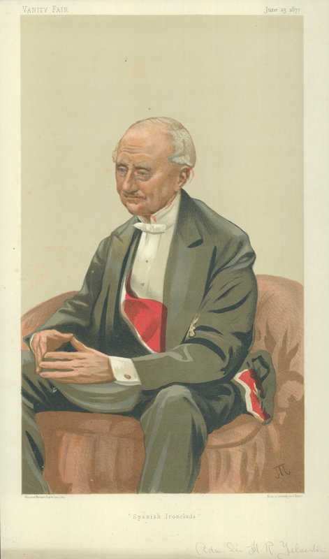 Amiral Sir Hastings Reginald Yelverton by James Jacques Joseph Tissot