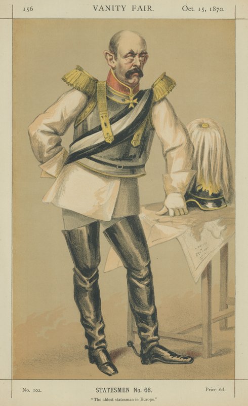 Kont von Bismarck-Schoenausen by James Jacques Joseph Tissot