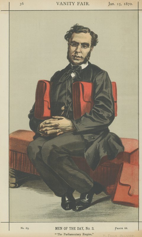 Emile Ollivier by James Jacques Joseph Tissot