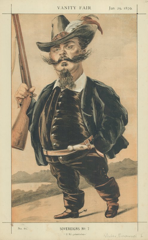 Victor Emmanuel I by James Jacques Joseph Tissot