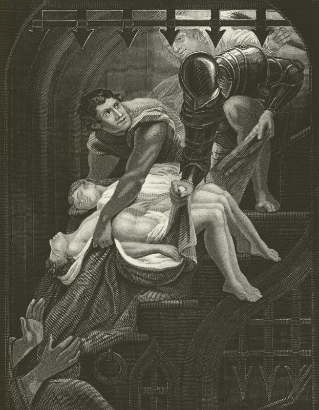 İki Prensin Öldürülmesi by James Northcote
