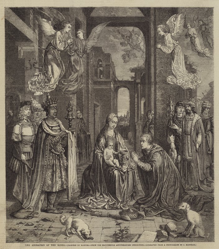 Kralların hayranlığı by Jan Gossaert