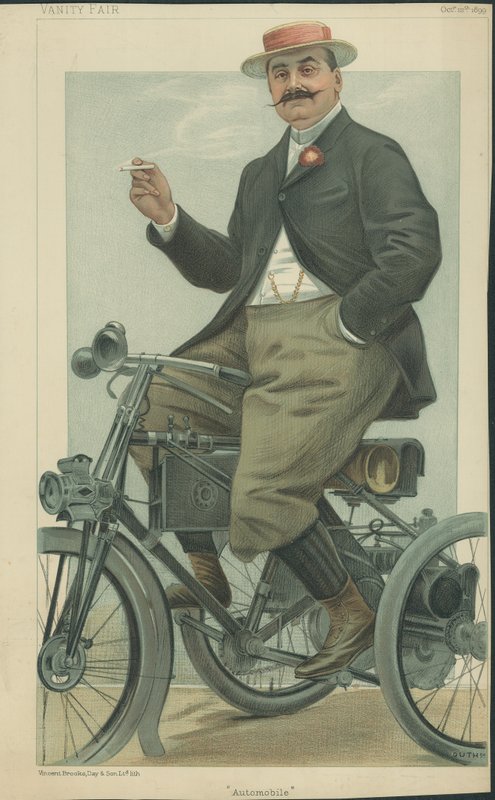 Kont Albert de Dion by Jean Baptiste Guth