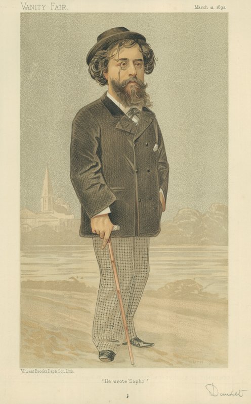 Bay Alphonse Daudet by Jean Baptiste Guth
