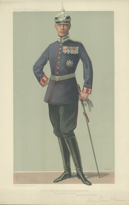 ಜರ್ಮನಿಯ ಕ್ರೌನ್ ಪ್ರಿನ್ಸ್ ಟರ್ಕಿ by Jean Baptiste Guth