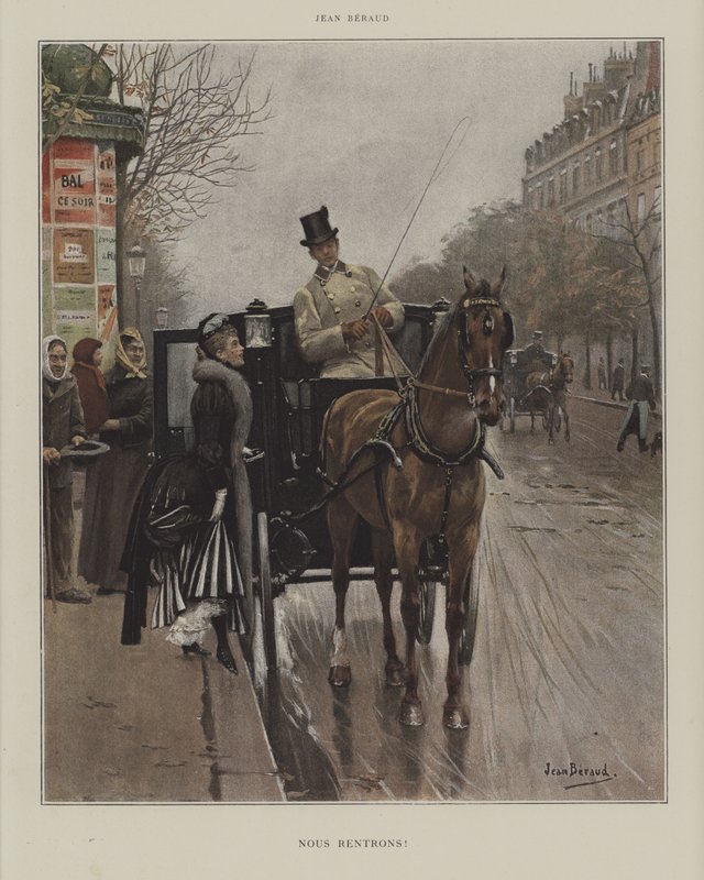 Geri dönüyoruz! by Jean Beraud