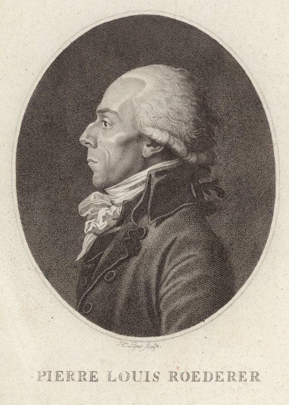 Pierre Louis Roederer'in Portresi by Jean Urbain Guerin