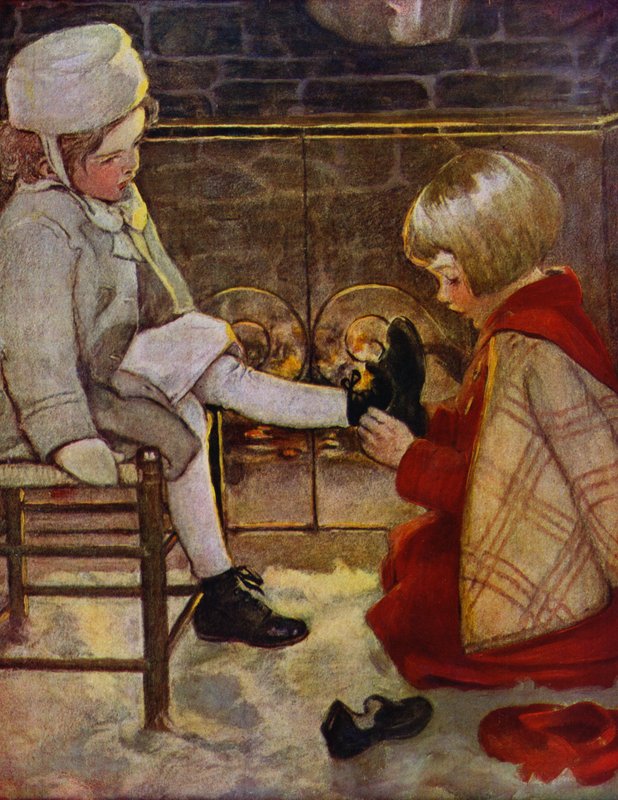 Modern bir Külkedisi (renkli taş) by Jessie Willcox Smith