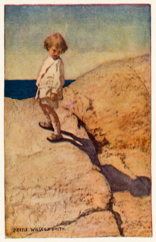 Gölgem (renkli taş) by Jessie Willcox Smith