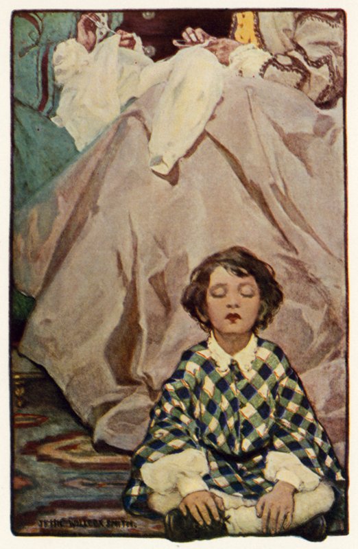 Küçük Ülke (renkli taş) by Jessie Willcox Smith