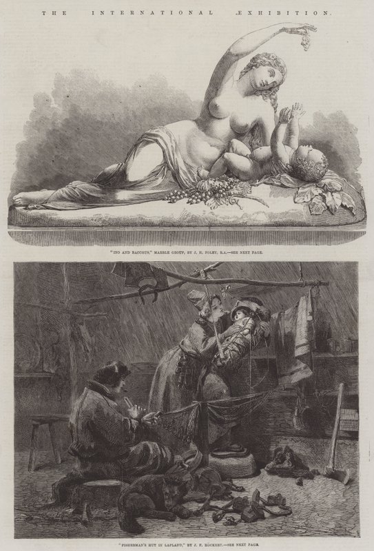 Uluslararası Sergi gravürü by Johan Fredrik Hockert