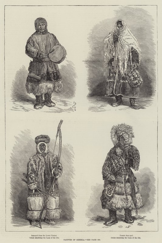 Sibirya Yerlileri by Johann Nepomuk Schonberg