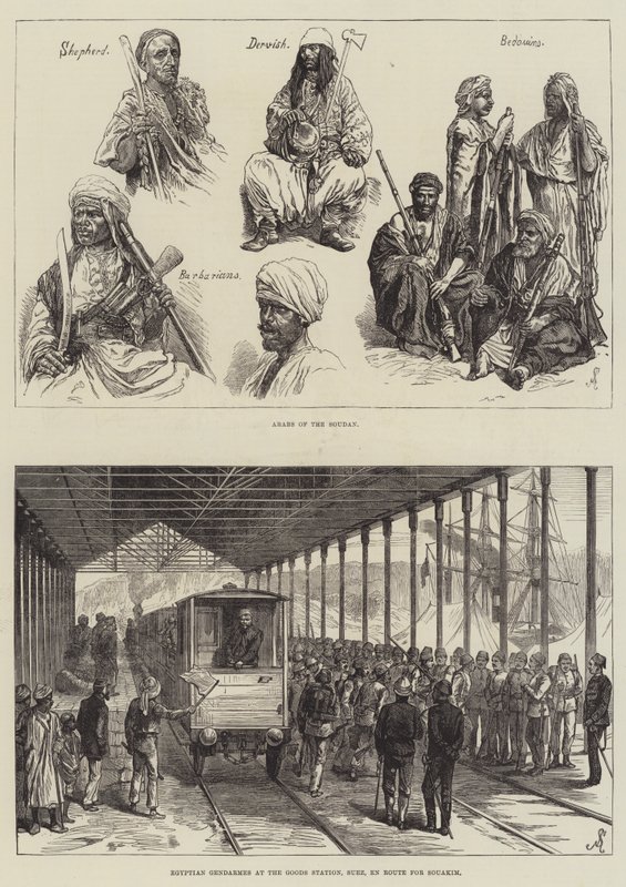 Sudan Skeçler by Johann Nepomuk Schonberg