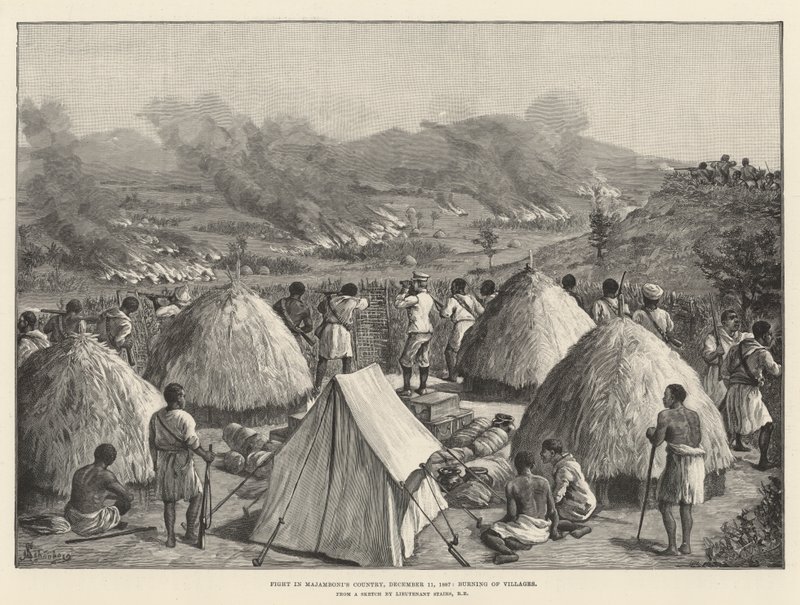 Stanley'nin Emin Paşa Yardım Seferi by Johann Nepomuk Schonberg