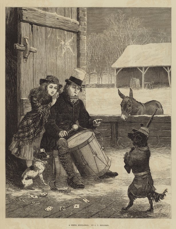 Bir Elbise Provası by John Charles Dollman