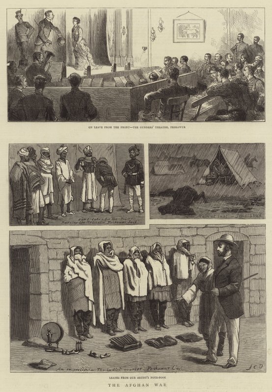 Afgan Savaşı by John Charles Dollman