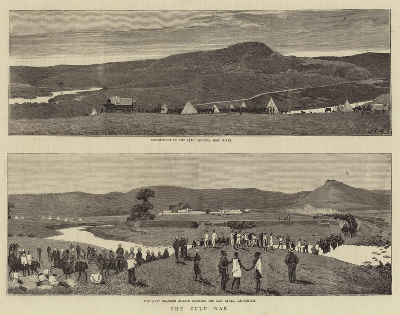 Zulu Savaşı by John Charles Dollman