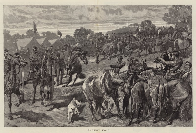 Barnet Fuarı by John Charlton