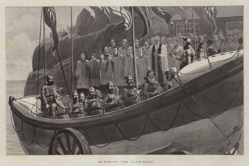 Cankurtaran Teknesini Kutsamak by John Charlton
