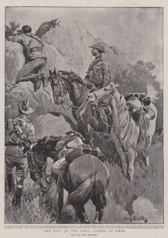 Ordunun Gözleri, İzciler İş Başında by John Charlton