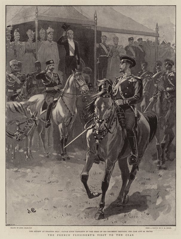 Fransa Cumhurbaşkanının Çarı Ziyareti by John Charlton