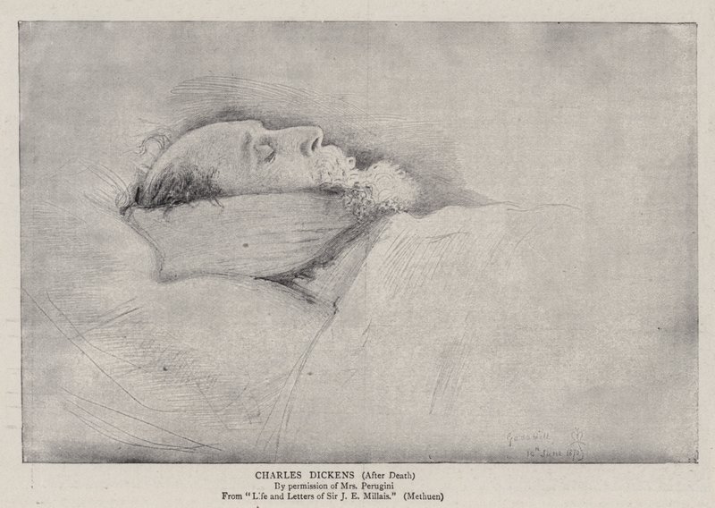 Charles Dickens by John Everett Millais
