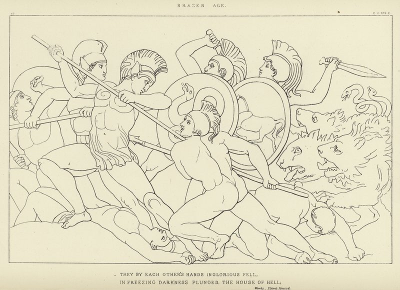 yüzsüz yaş by John Flaxman