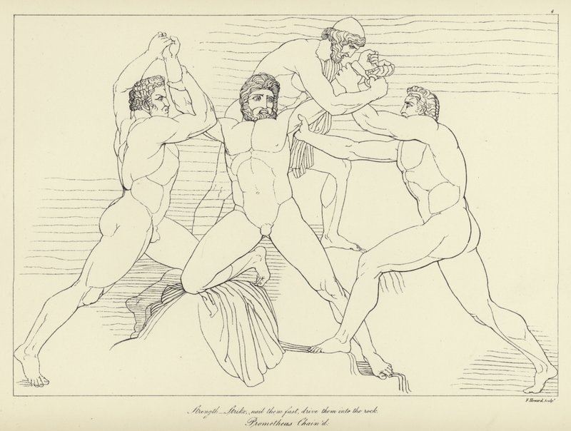 Prometheus Zincirli by John Flaxman