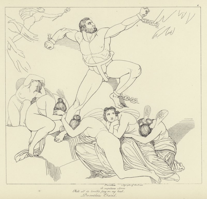 Prometheus Zincirli by John Flaxman