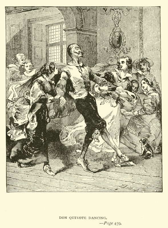 Don Kişot dansı by John Gilbert