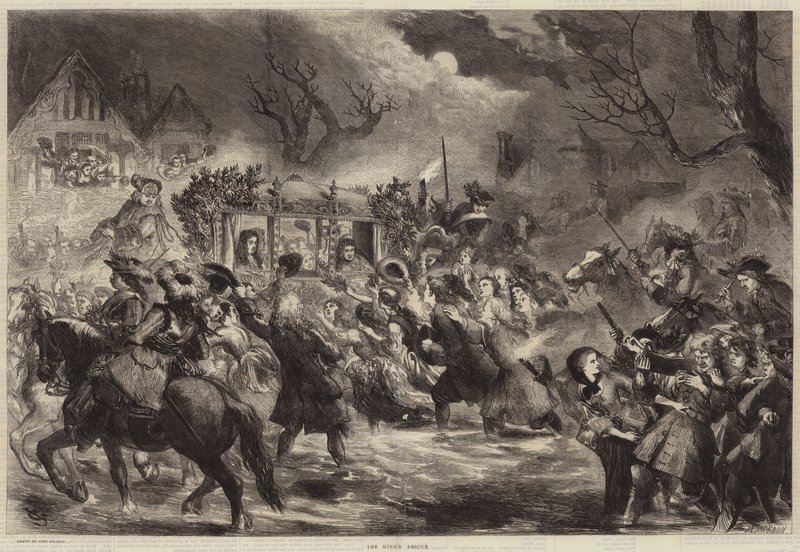 Kralın Kurtarması by John Gilbert